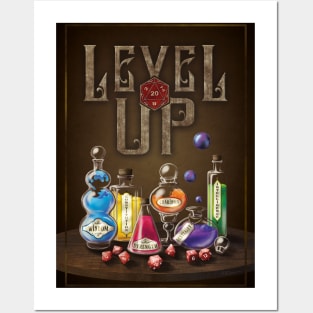 Level Up Posters and Art